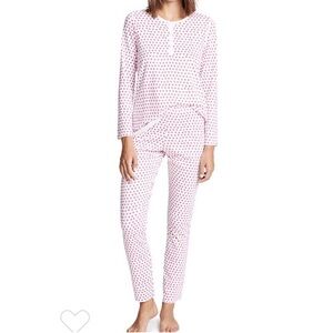 Roller Rabbit Hearts PJ Set Pima Cotton Size Extra Large